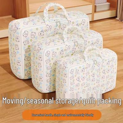 Aufbewahrungstasche für Steppdecken mit großer Kapazität für Kleidung, Gegenstände und Umzüge