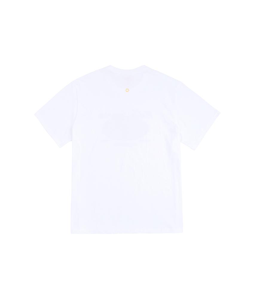HELLO SUNRISE Hs Hanalei Bay Tee_White