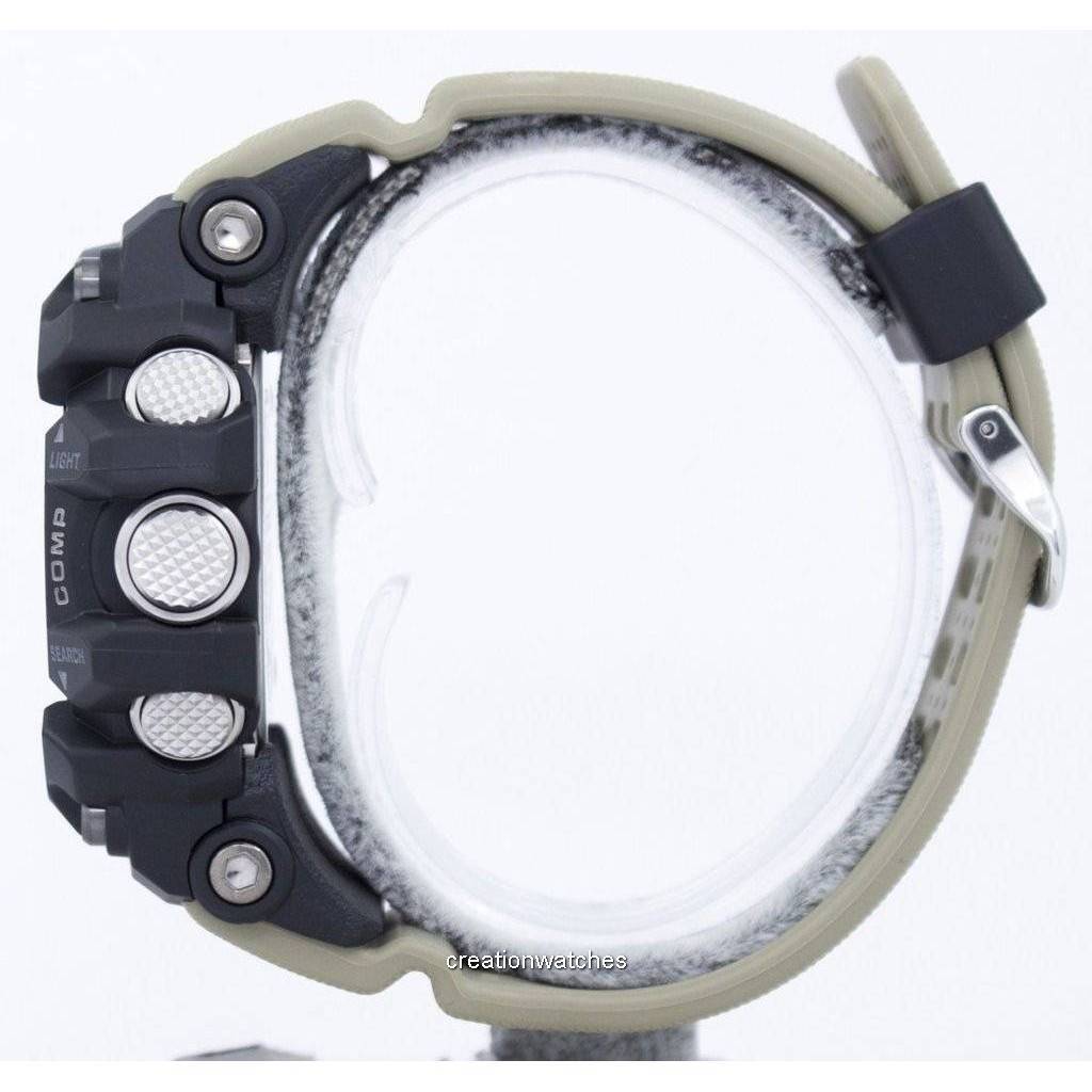 Casio Montre homme G-Shock Mudmaster GG-1000-1A5 (analogique et numérique) à double capteur