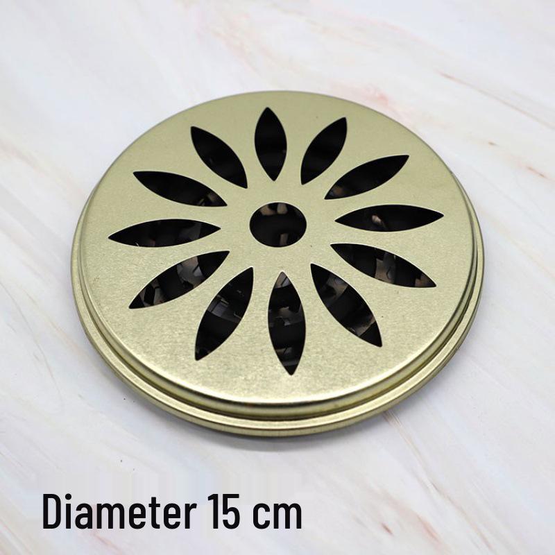 Stainless Steel Mosquito Coil Holder with Lid - Fireproof, Scald-Proof, and Creative Incense Burner for Outdoor Use