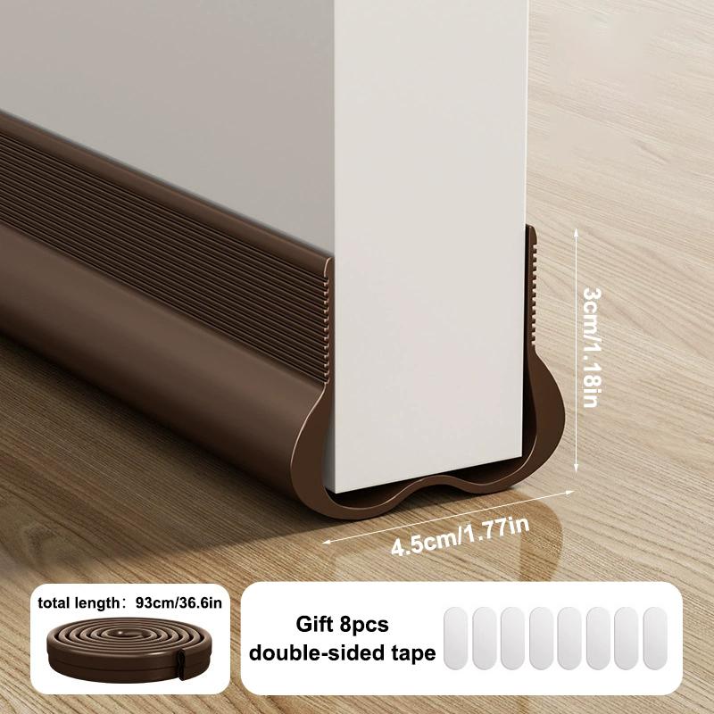 Verstellbare Flexible Türboden-Dichtungsleiste Kaltwind- und Staubdicht Wetterleiste Türfenster-Spalten Schlafzimmer Zugluftstopper
