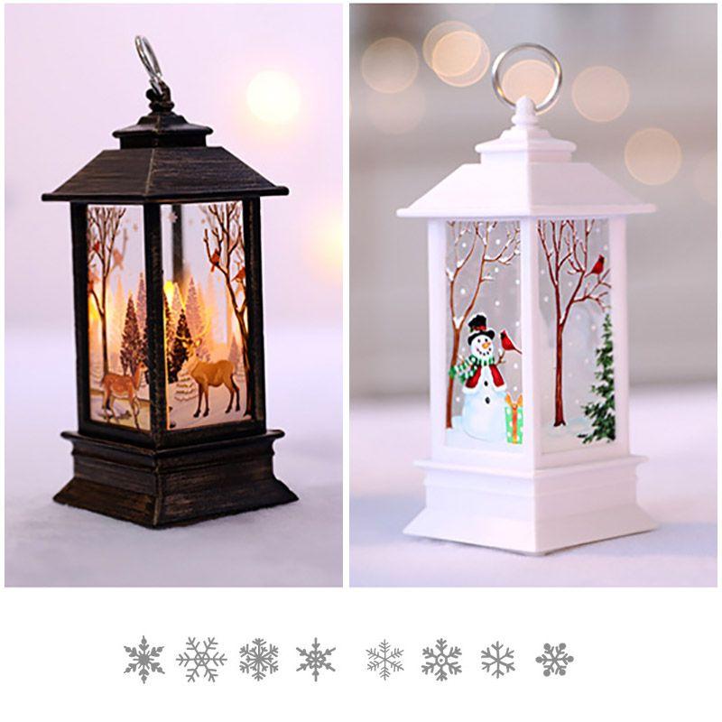 Enchanting Santa Claus Home Decor Led Light Lamp For Festive Christmas Celebrations