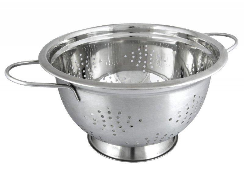 Stalowy Durszlak Głęboki 28Cm Kinghoff Kh-1238