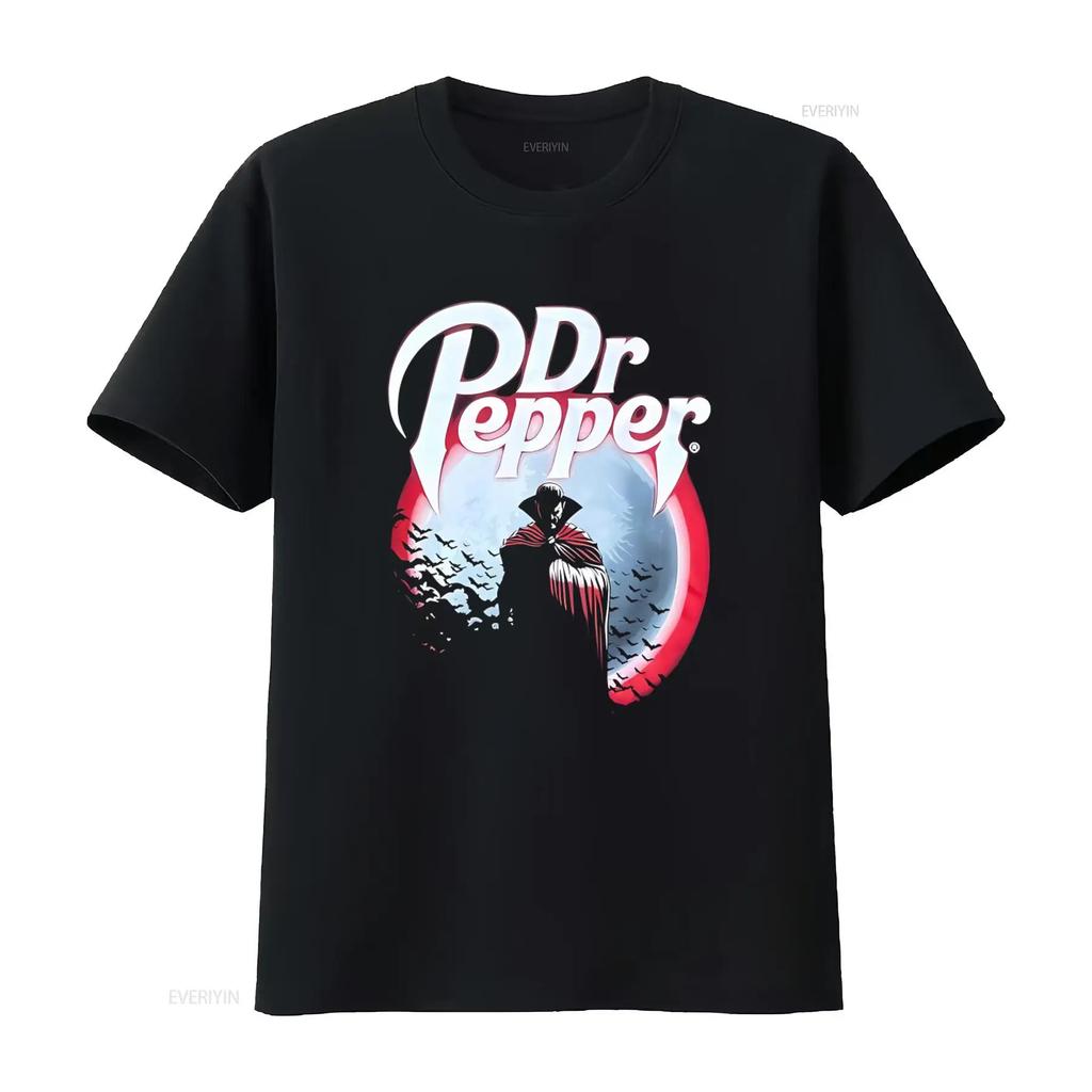 Dr Pepper Vampire Dracula T Shirt Ultra Rare Halloween 2017 XXL Mail Away Pick Vintage Washed Top For Everyday Wear Slightly