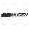 New Car Styling 3D Metal Chrome Zinc Alloy Emblem Car Body Badge Sticker Decal Auto Accessory for Honda Mugen Power GQ3