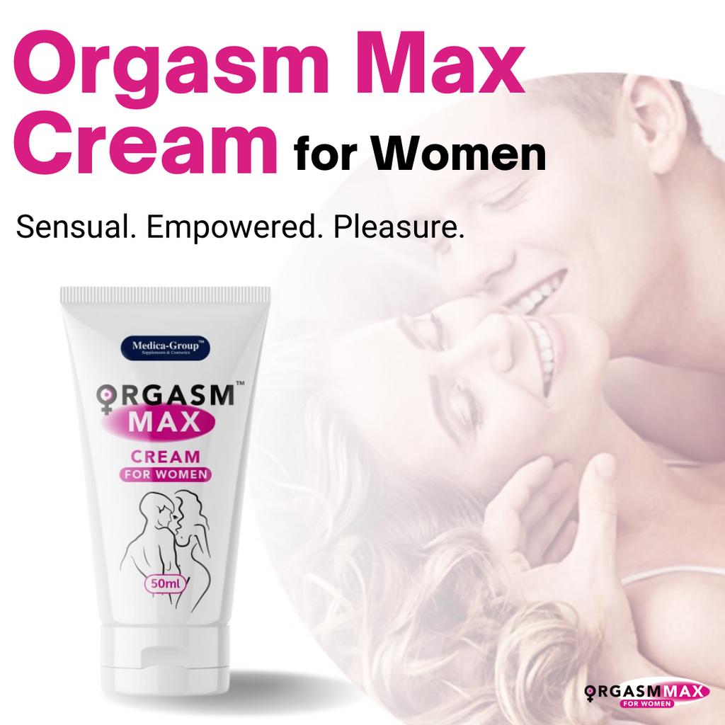 Orgasm Max Cream for Women - Intensify Sensations and Achieve Explosive Orgasms - 50 Ml