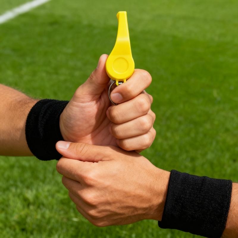 12pcs Colorful Sports Whistle Loud Noise Plastic Referee Tool Easyly Carry for Coaches Groups