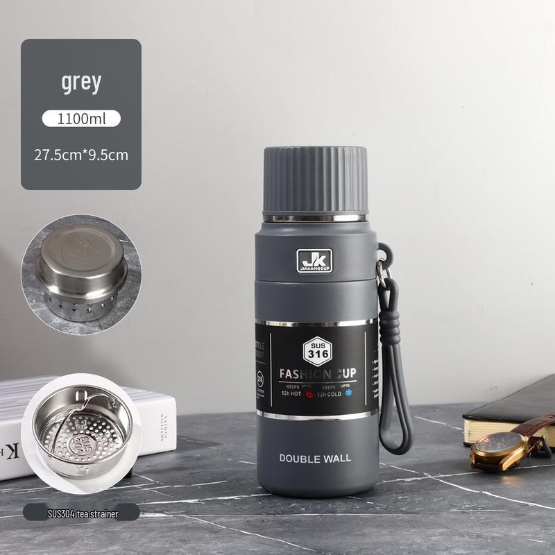 OLOEY 316 Stainless Steel Large Capacity Thermos Tea Bottle