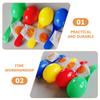 4 Pcs Kids Playset Outdoor Spoons Game Egg Toy Tea Party Favors Birthday Games for 8-12