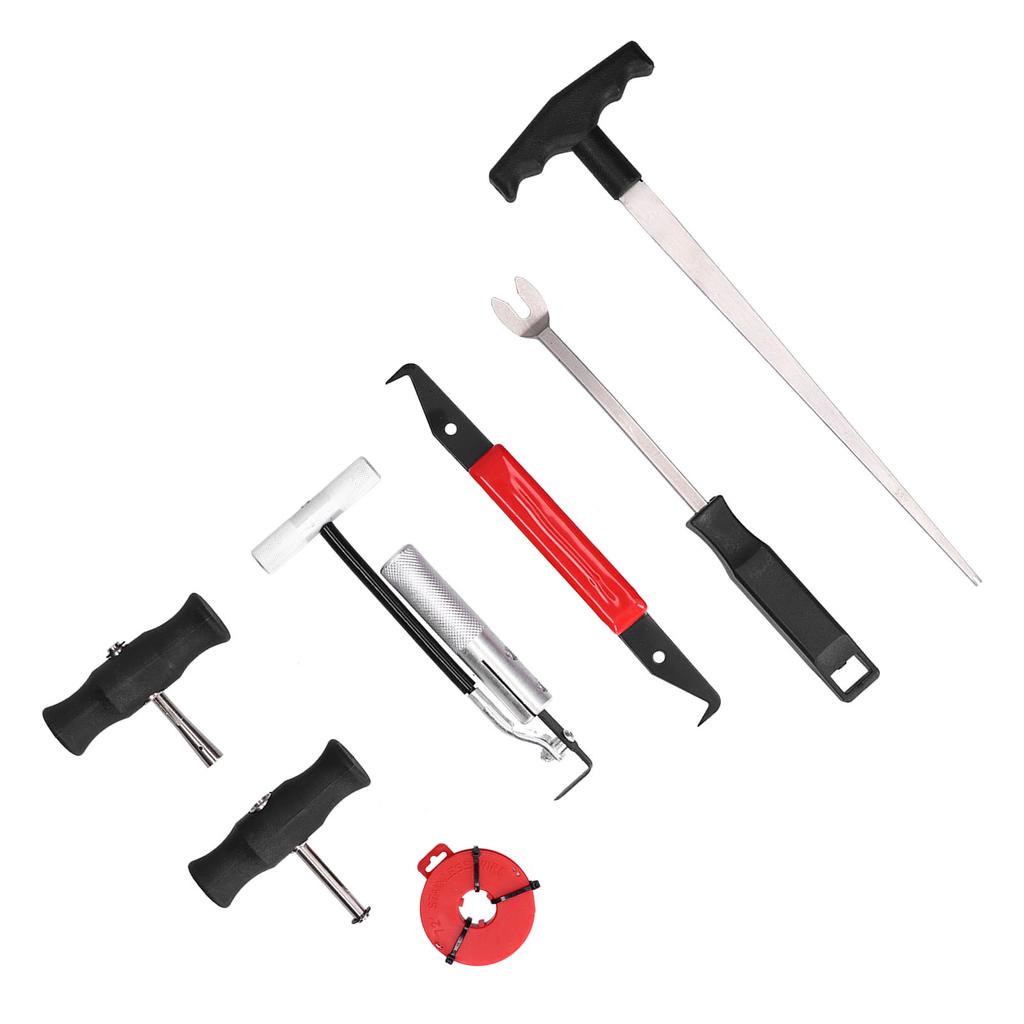 7pcs Windshield Remover Kit Adhesive Cutter Wind Glass Removal Tools for Car Light Trucks