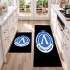 PFC Levski Sofia Flannel Kitchen Floor Mat – Non-Slip, Absorbent and Easy to Clean Suitable for Kitchens, Entryways Bedroomsand Bathrooms