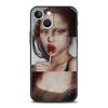 Mona Lisa Van Gogh Oil Painting Art Luxury Phone Case For iPhone 13 15 14 12 11 Pro MAX XR X SE XS 7 8 Plus Soft Black Cover
