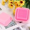 1/3/6pcs Silicone Soap Mold Set for DIY Crafts -Square Handmade Soap Making Molds, Reusable Silicone Molds for Resin, Chocolate