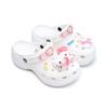 Crocs Classic Clog Pink Kitty Classic Cloud Clogs Women's White