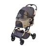 GEX OSOTO GRACE QC Camel Foldable Frame Dog and Cat Buggy Special Tires for a Comfortable Ride and Push Load Capacity Up To 22kg - Compact, One-touch