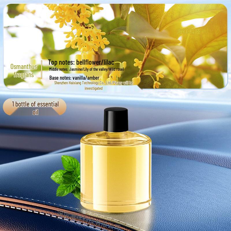 Smart Car Aroma Diffuser: Automatic Car Perfume & Humidifier Ornament