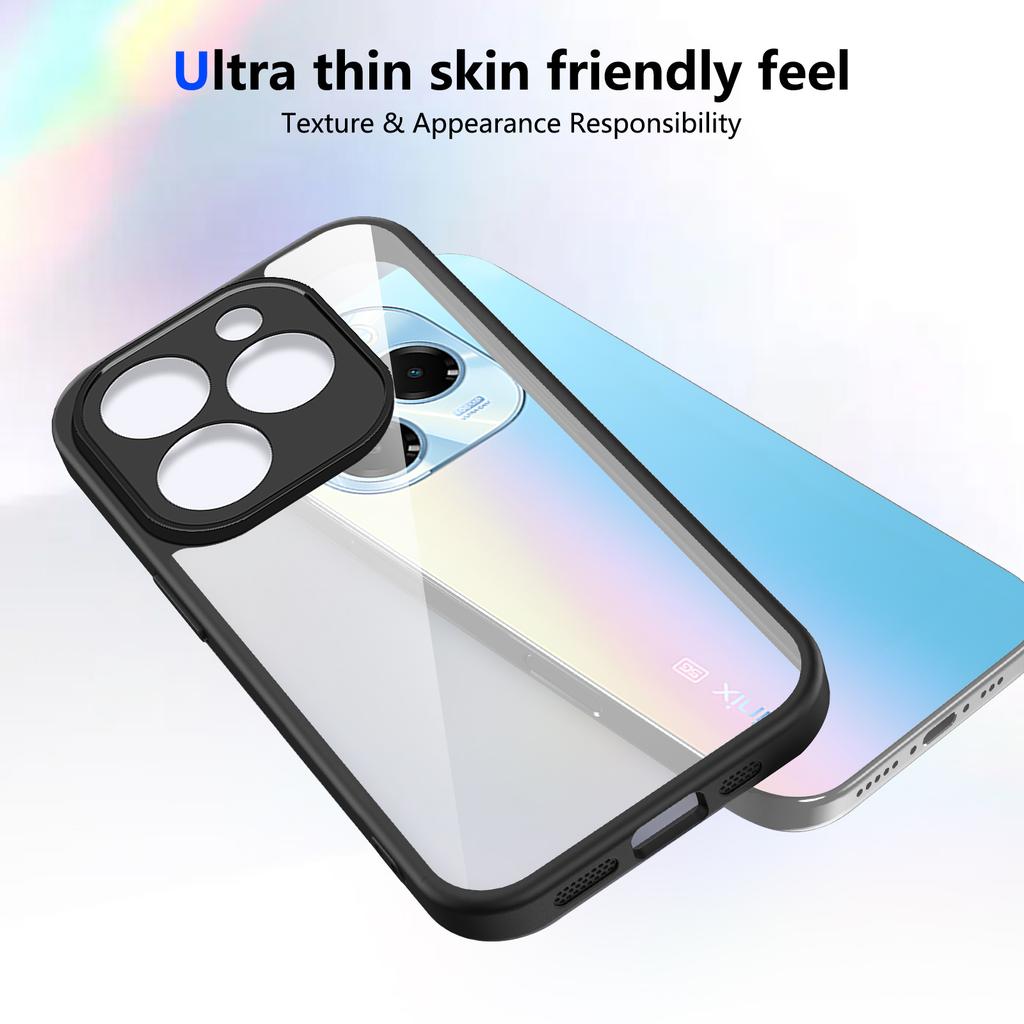 For Infinix Smart 8 Case Infinix Smart 8 Plus Phone Case Smart8 Pro Cover Air Cushion Silicon Bumper Clear Matte Back Cover Hard