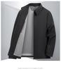 Men's Lapel Jacket: Spring/Autumn Middle-aged Business Casual Executive Outerwear