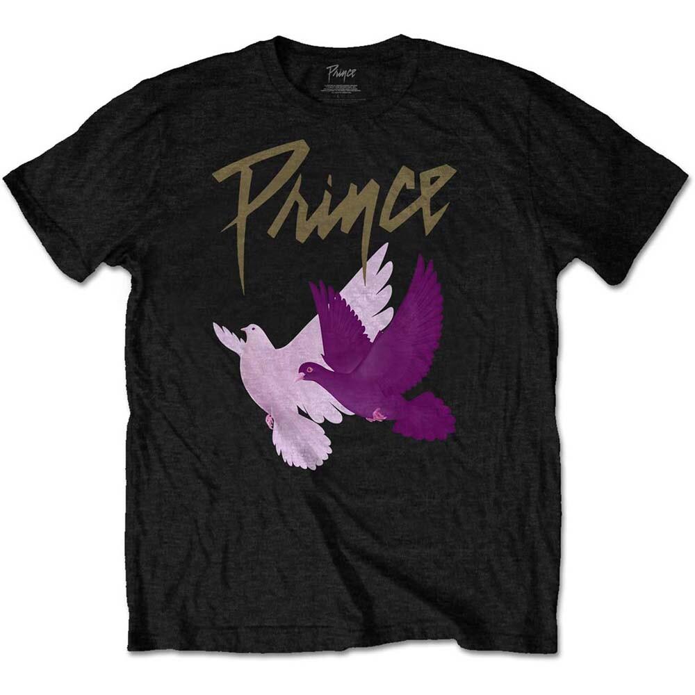 Prince T-Shirt Doves Album Band Official Black New