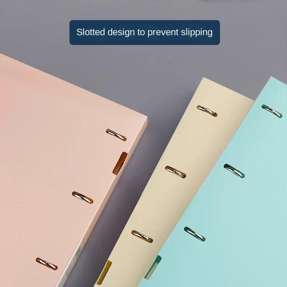 Waterproof A4 File Display Document Storage Loose-leaf Folder Binder Folders Student Children