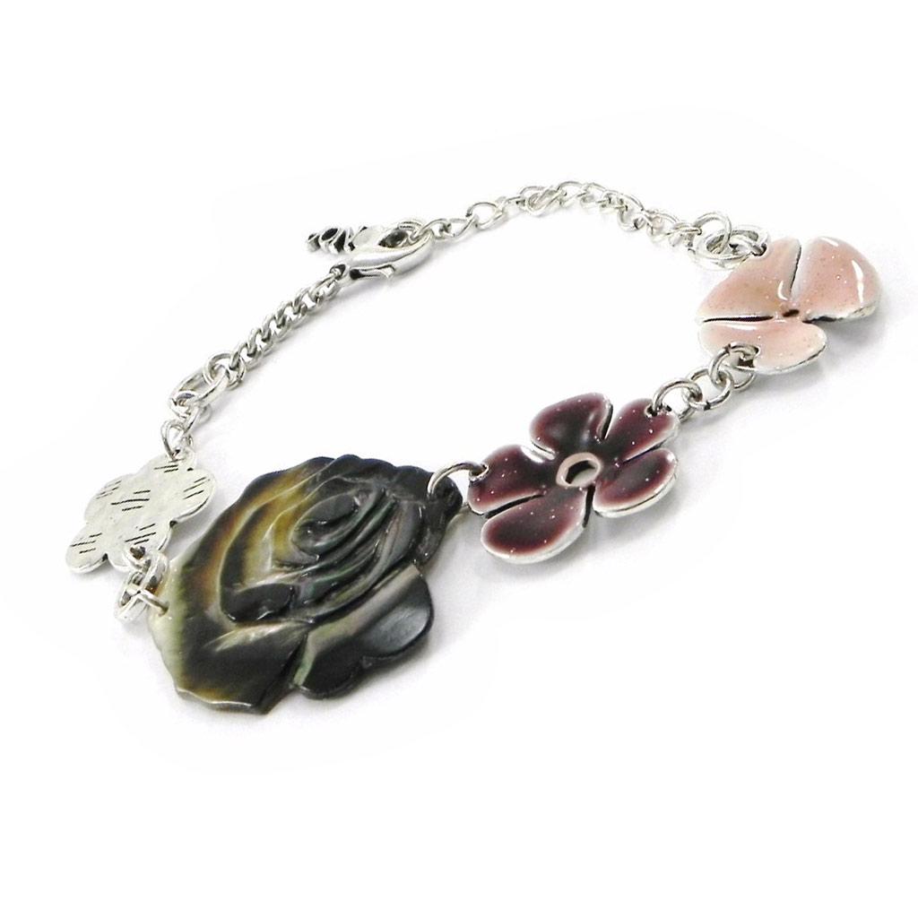 NOA [I4939] - Brown 'Vahiné' Designer Bracelet