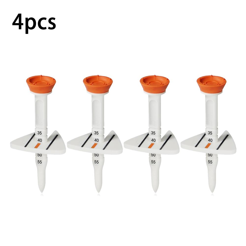 4pcs Golf Adjustable Height with Angle Identification Golf Stud Golf Sports Equipment Accessories Outdoor Sports Equipment