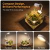 Infinitely Variable Dimming Aquarium Light 3-color Fish Tank Lamp LED Fish Tank Light  Nano Tank