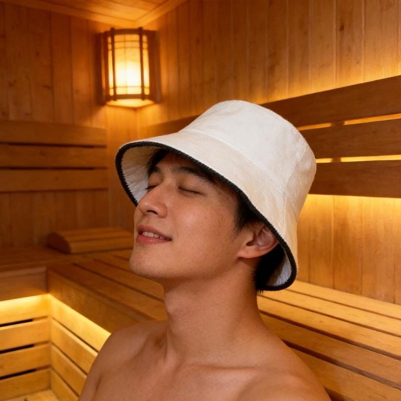 Light Weight Felted Sauna Hat Providing Superior Insulation And Moisture Management Ensuring Head Comfortable