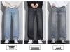 2025 Autumn/Winter Men's Retro High Street Loose Straight-Leg Jeans