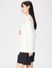 Double Standard Clothing Essential High Gauge Inlay Size 38 Top, 2508-110-223, Women's, Off-White,