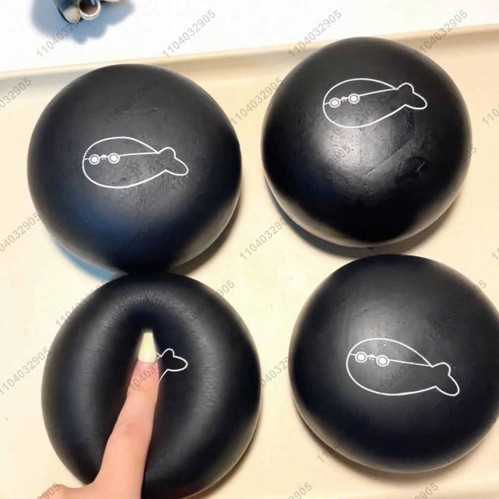 Bread Bun Collection Squishy Toy Slow Rising Chocolate Round Bun Squeeze Toy Slow Rebound Stress Release Hand Relax Gift Toy