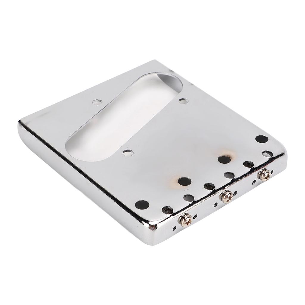 Electric Guitar Bridge 3 String Metal Instrument Accessory for Single Coil Pickup
