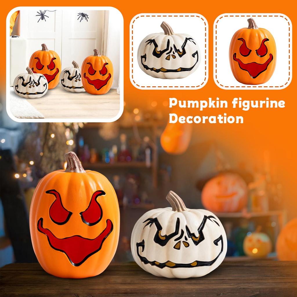 Pumpkin Halloween Glowing Hollow Large Pumpkin Shopping Mall Display Window Decoration Scene Layout