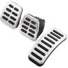 Non-Slip Stainless Steel Style Pedal Cover for Manual Gear for VW Bora/Jetta Mk4 / Golf Mk4 / Polo 9N