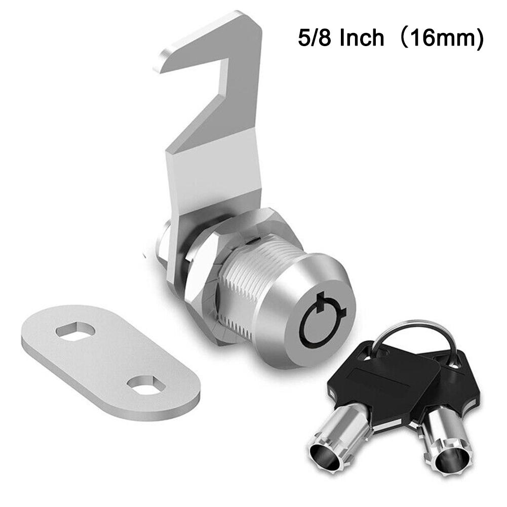Cam Lock Cabinet Lock With Keys For RV Camper Mailbox Toolbox Drawer Tongue Lock 16/30MM Cupboard Locker Furniture Hardware