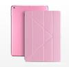 Custodia iPad Anti-Goccia Pieghevole a Y con Texture di Seta per iPad Pro Mini 6 da 10,2"