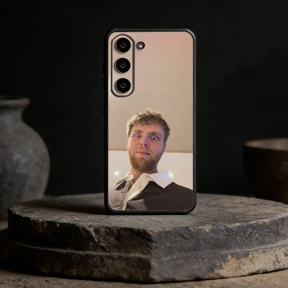 A-Alex W-Warren Singer FUNNY Magnetic Phone Case For Samsung Galaxy A91,80,73,72 ,71,53,52,32 ,31,22,21s,20,Soft Black Case