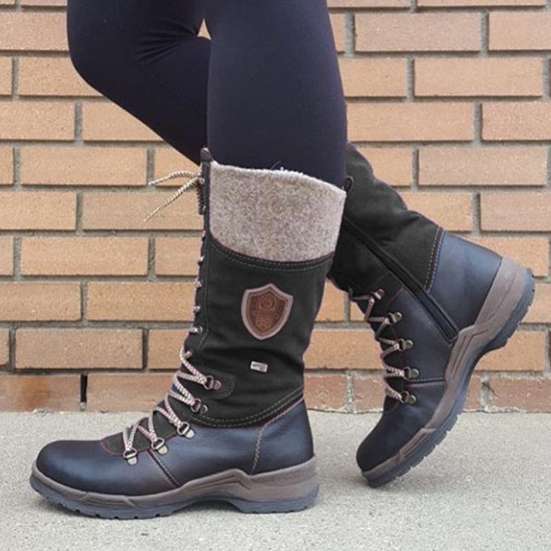 Autumn and Winter Women's Boots Plus Size Outdoor Casual Walking Boots Martin Boots