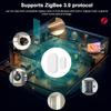 ZigBee Door and Window Sensor Wireless Contacts Sensor Support Home Device Intelligence Linkage APP Notifications (Open