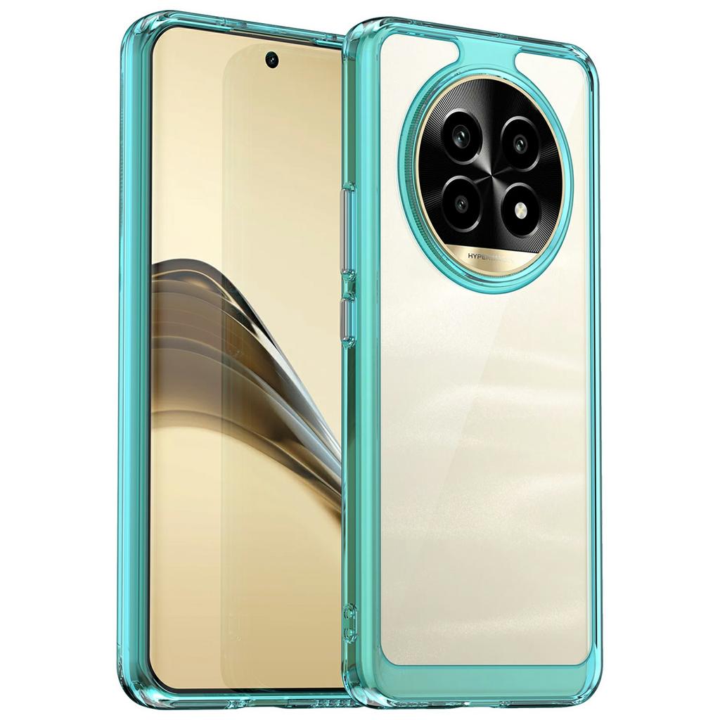 For Realme 13 Pro 5G (Global)/13 Pro+ 5G (Global) Shockproof Case TPU +Acrylic Protective Clear Phone Cover
