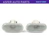 2X Side Signal Light White For Renault Kangoo Master Megane Scenic Trafic Twingo Clio Logan OEM 8200194580