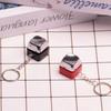 Electric Shock Electric Keyboard Keychain Novelty Item Street Trick Fidget Keychain Shocking Handshake Trick Clicker Toy