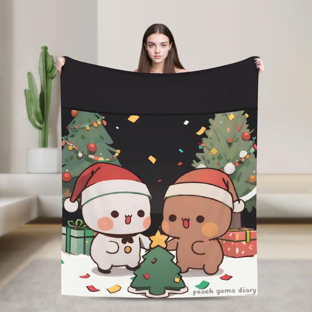 Bubu Dudu Christmas Blanket Quality Warm Bedding Throws Autumn Boy Girl Living Room Fashion Bedspread