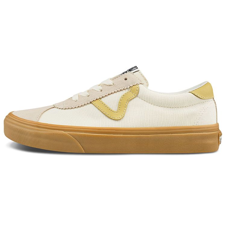 Vans Sports Canvas Low-Top Skate Shoes Unisex Sneakers Beige VN0A4BU61IA