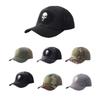 Skull Camouflage Mesh Baseball Cap Men and Women Shading Breathable Military Fans Outdoor Street Velcro Cap
