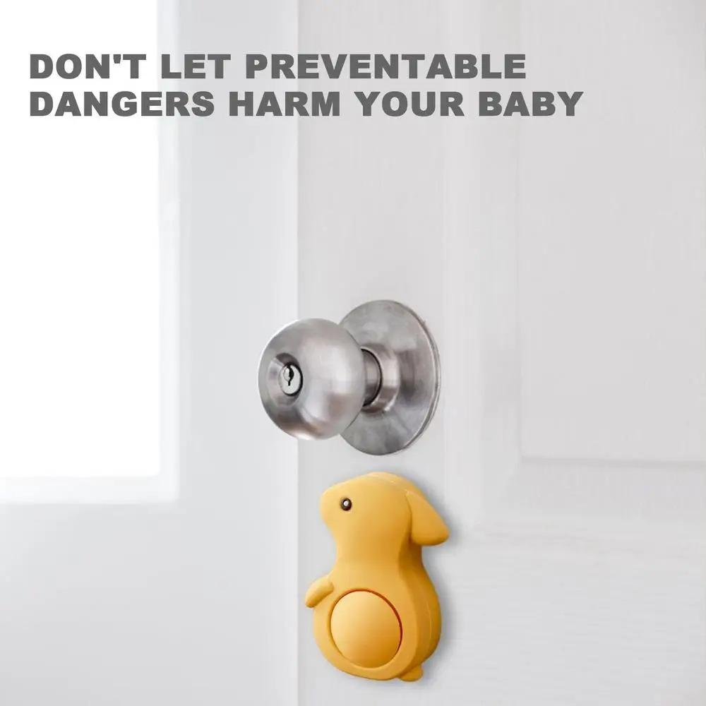 Foam Door Pinch Guard Plastic Security Door Stopper Animal Shape Door Clip  Prevent Locked In Room
