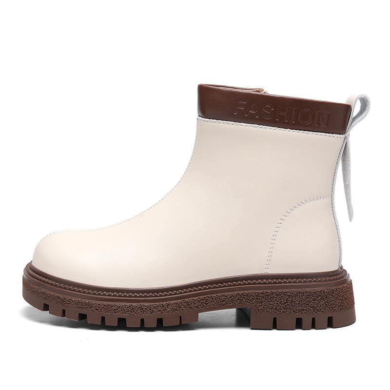 

Детские простые модные уличные повседневные высокие ботинки Мартина, милые туфли принцессы 38 бежевый