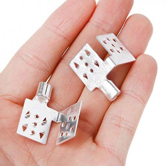 50 pcs Clamp Crimp Terminal Connectors for Underfloor Heating Film Installation