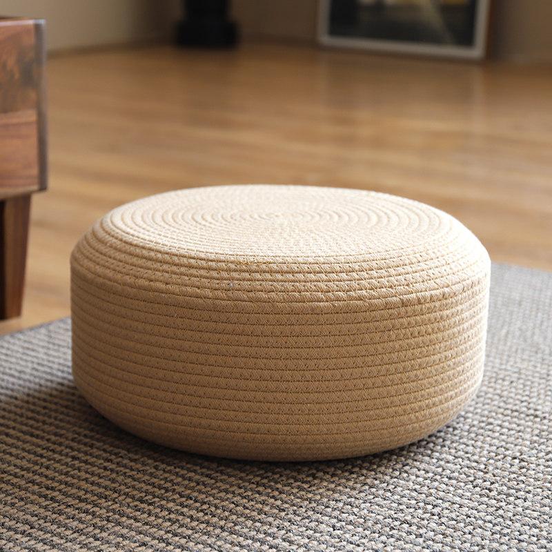 

40x10cm Thicken Floor Cushion Bay Window Balcony Bedroom Lazy Tatami Mat Versatile Soft Mat for Meditation Lounging Home Decor 40x10cm хакі