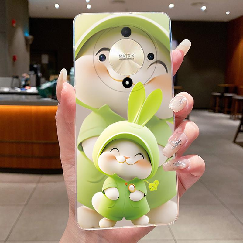 Casing For Honor X9b X9a Magic 6 5 Lite 5G Luxury Dragon Cute Cool Boys Girls Transparent Soft silicone Back Cover Phone Case